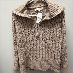 Simply Southern Knit Sweater in Tan